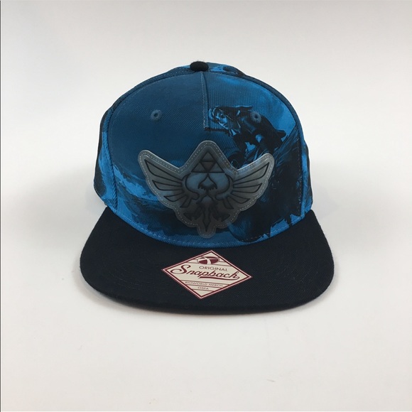Bioworld Other - Zelda Blue Snapback Unisex Bioworld Merch Hat Cap